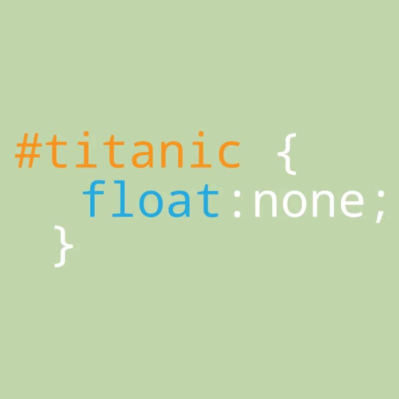 Css Puns - Titanic