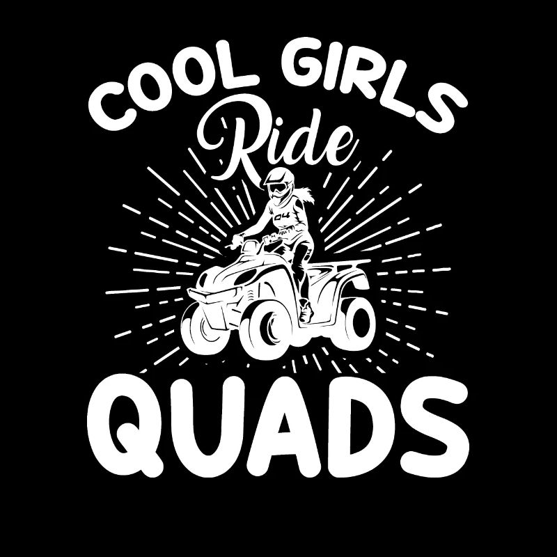 Les Filles Cool Conduisent Des Quads