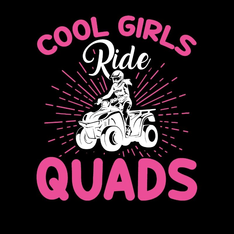 Les Filles Cool Conduisent Des Quads