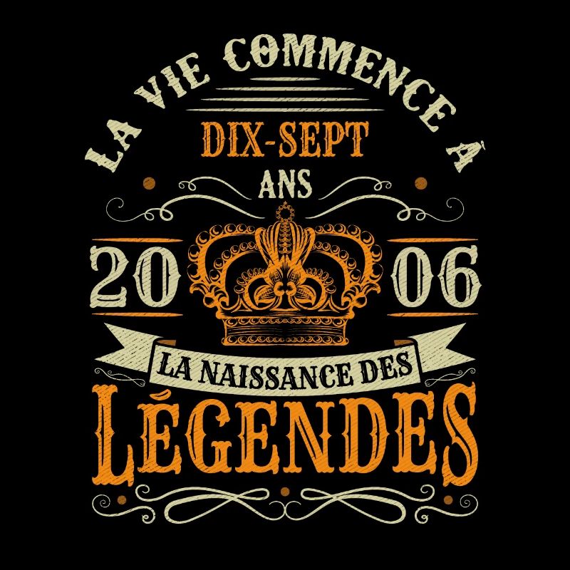 17 Ans 2006 Joyeux Anniversaire Vintage Perfection