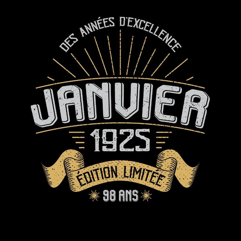 Des Années D'excellence Janvier 1925 98 Ans