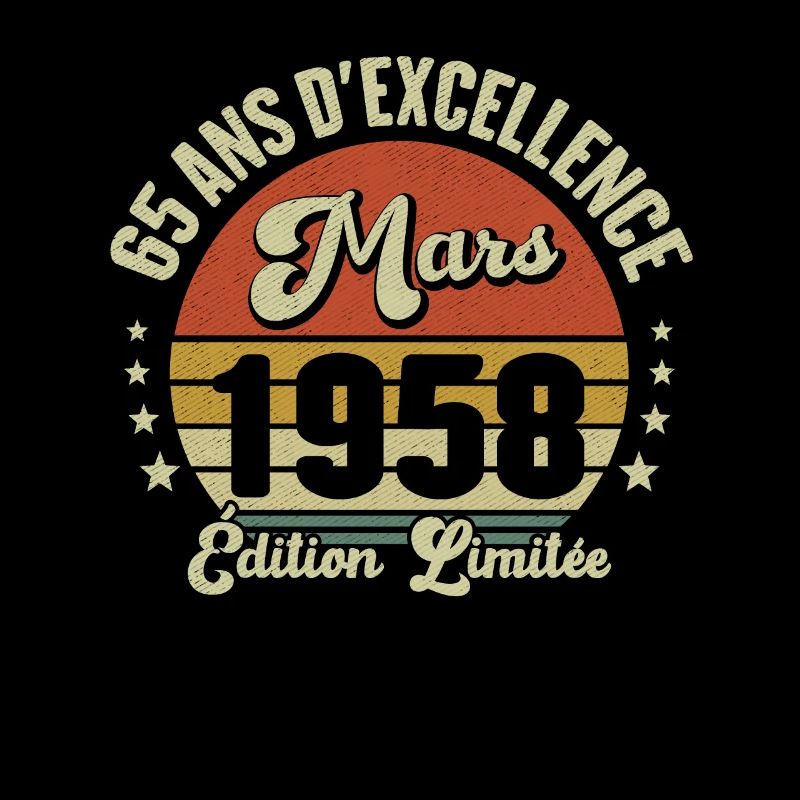 65 Ans D'excellence Mars 1958 Édition Limitée