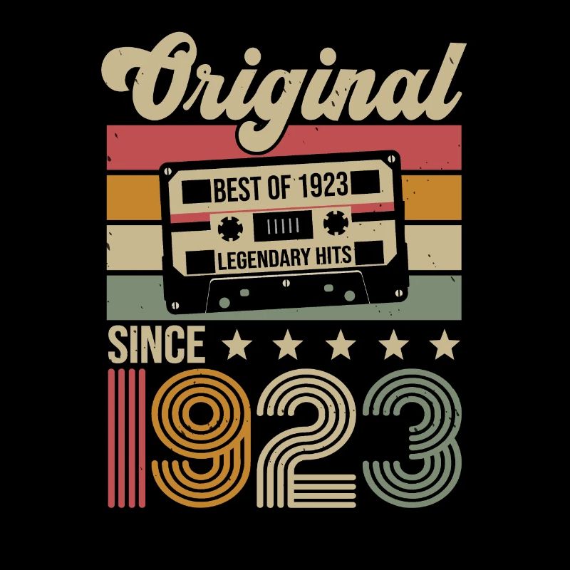 Vintage Geburtstag Original Geschenkidee 1923