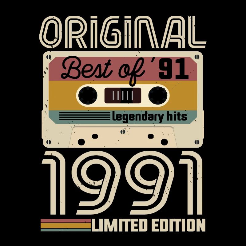 Vintage Geburtstag Original Geschenkidee 1991