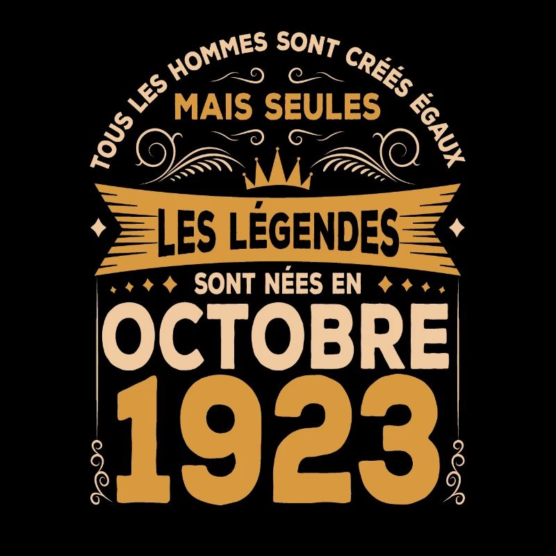 Les Légendes Sont Nées En Octobre 1923
