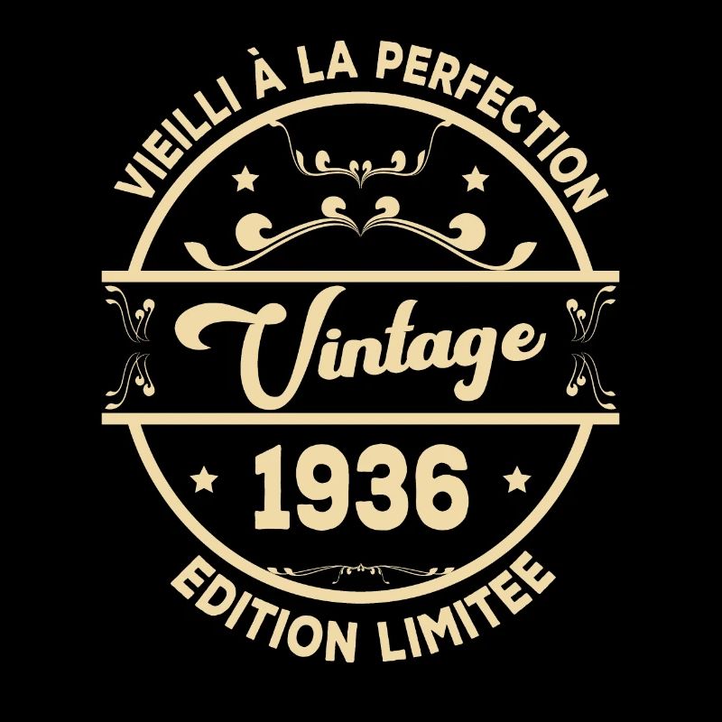 Vintage 1936 Idée Cadeau D Anniversaire Rétro 1936