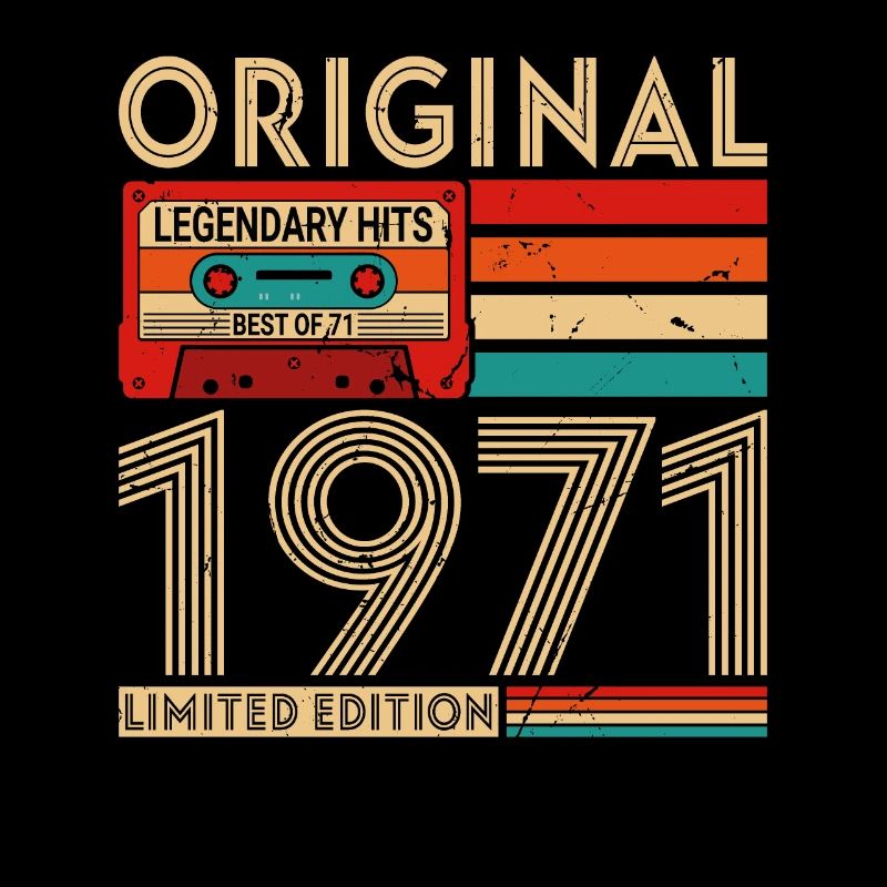 Vintage original 1971 jubilæumsgaveide