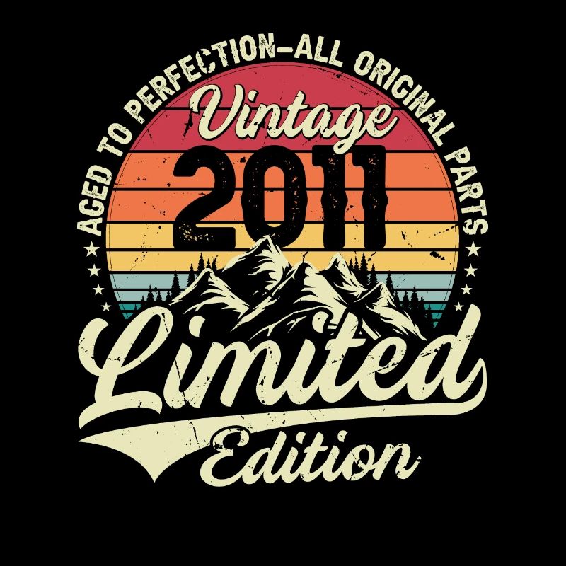 Vintage 2011 Limited Edition Geburtstagsgeschenk
