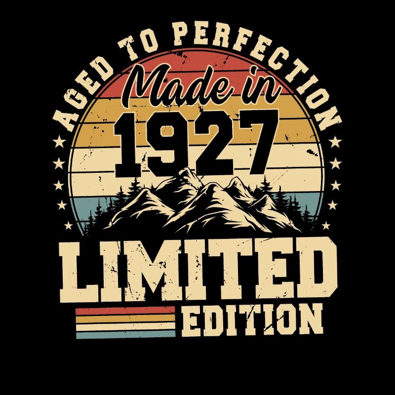 Aged to perfection made in 1927