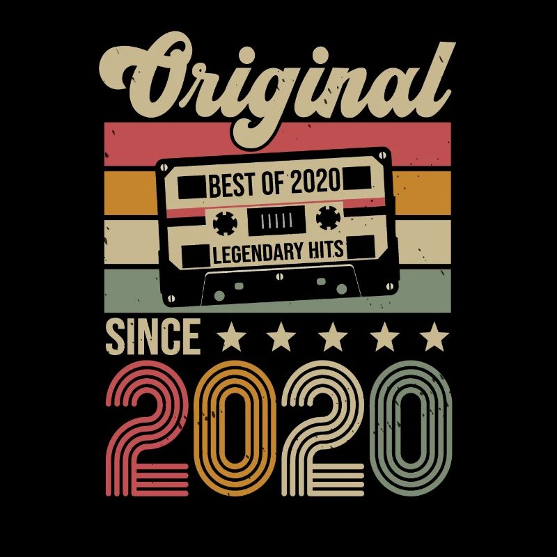 Vintage Geburtstag Original Geschenkidee 2020