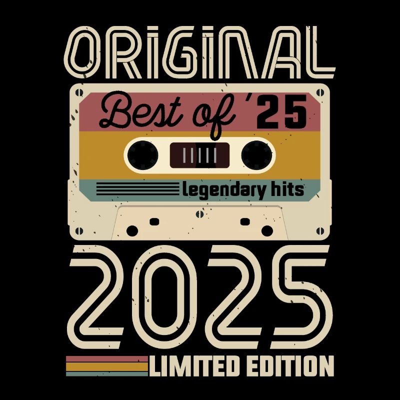 Vintage Geburtstag Original Geschenkidee 2025