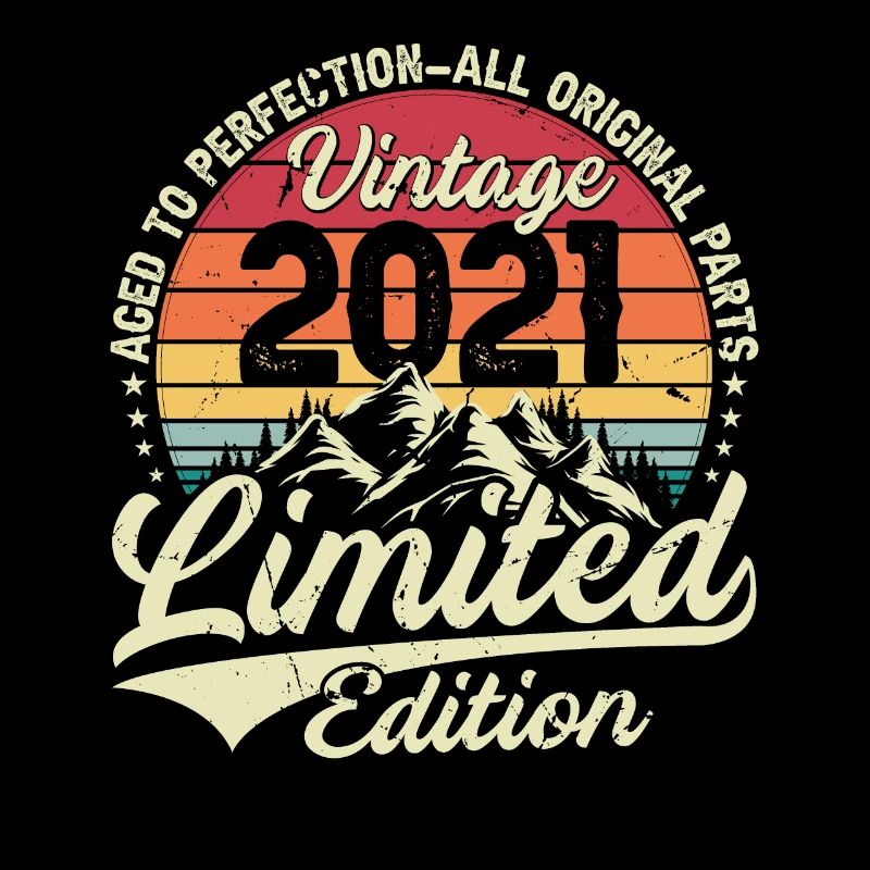 Awesome since 2021 Anniversary 2021 Vintage