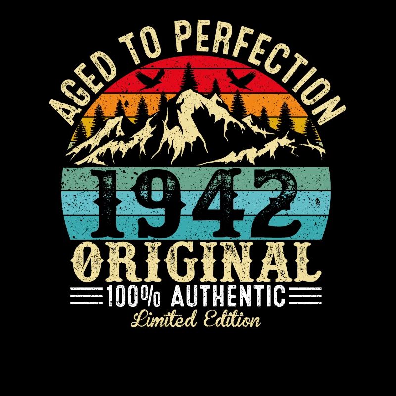 Vieilli À La Perfection 1942 Original