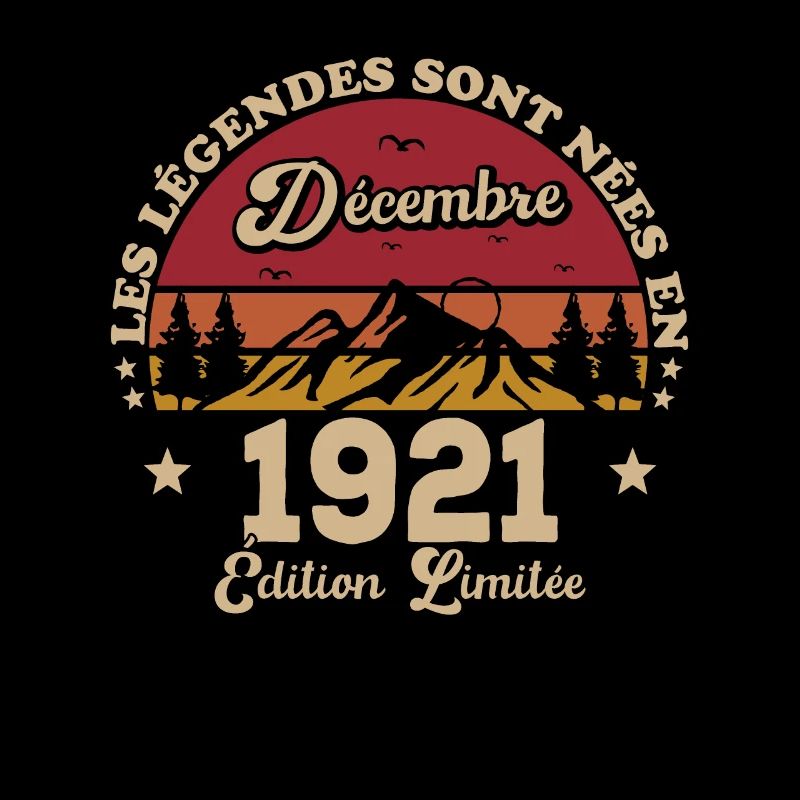 Les Légendes Sont Nées En Décembre 1921