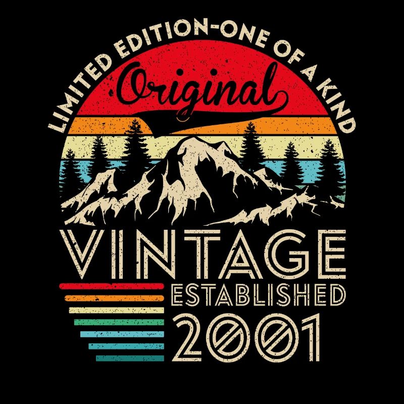 Original vintage established in 2001 anniversary