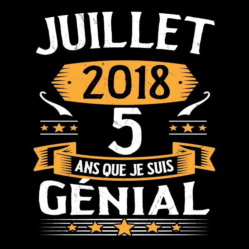 July 2018 5 years that I am awesome gift