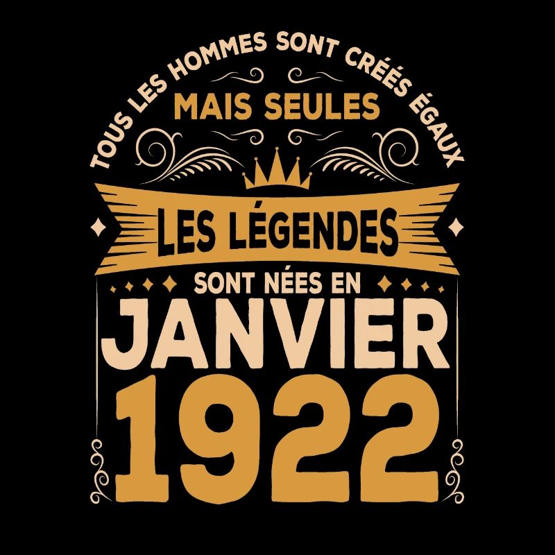 Les Légendes Sont Nées En Janvier 1922
