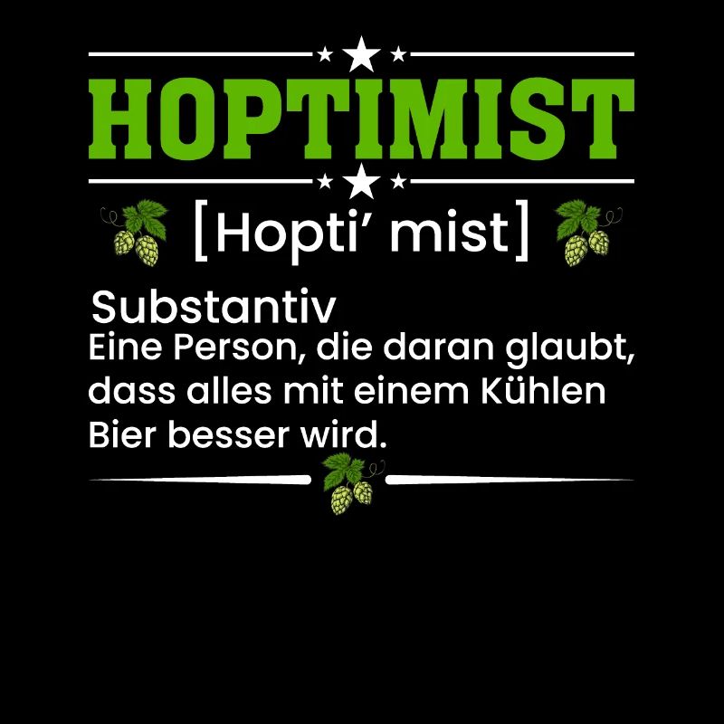 Hop timist Substantiv