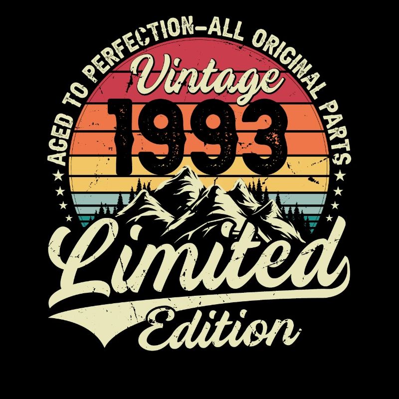 Vintage Birthday Gift 1993 Limited Edition