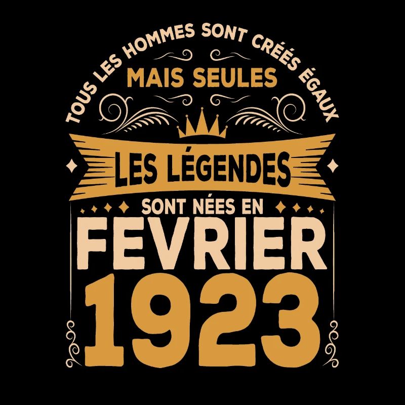 Les Légendes Sont Nées En Février 1923