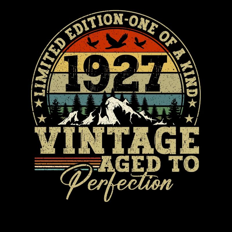 1927 Vintage Geburtstag Zitat Original Geschenk