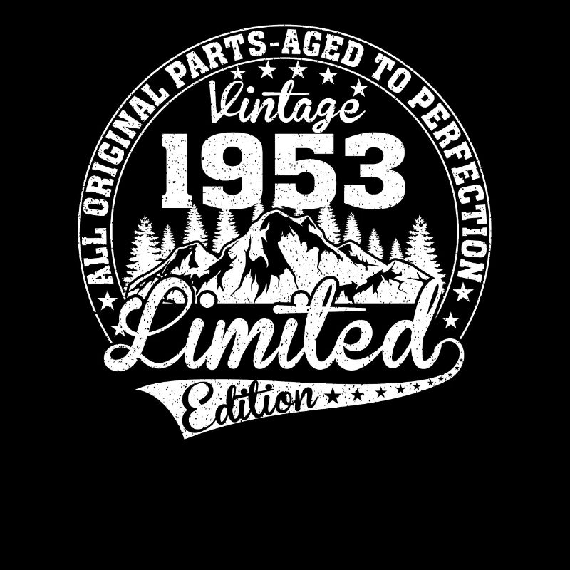 Né en 1953 Toutes les pièces originales Cadeau rétro