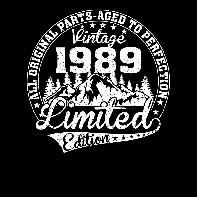 Vintage Classic 1989 Pseudo Anniversaire