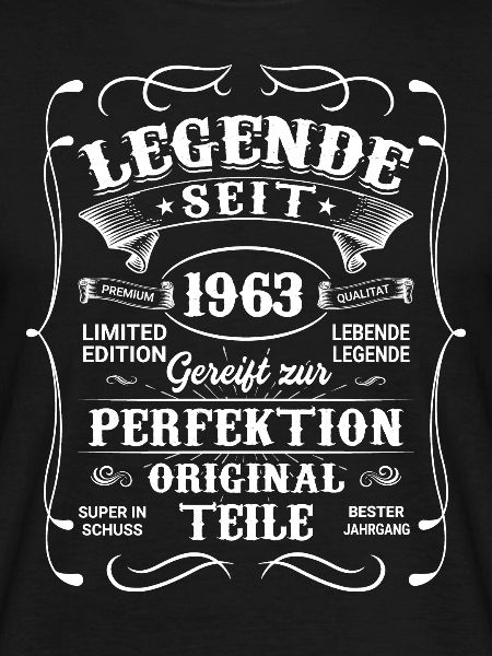 Legende seit 1963