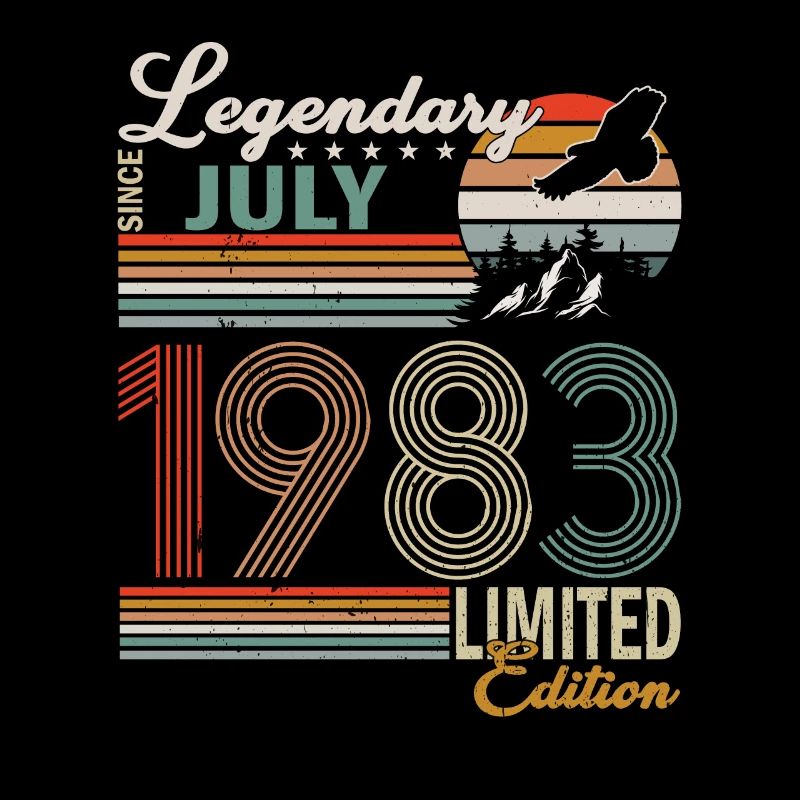 Legends were born in July 1983