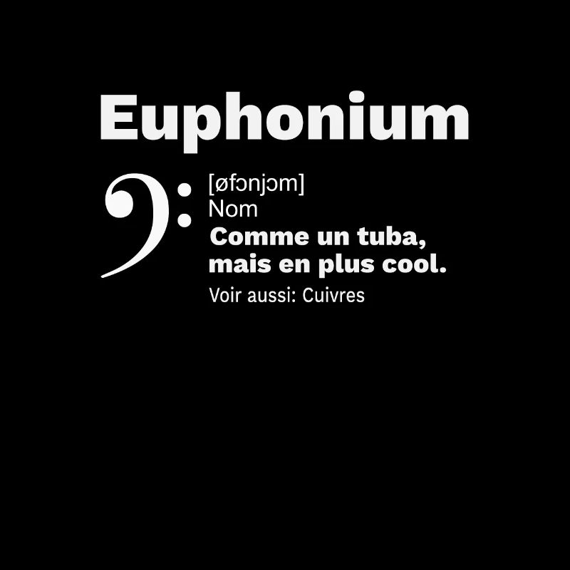 Euphonium Lexique Définition Clef d'ut Cuivres