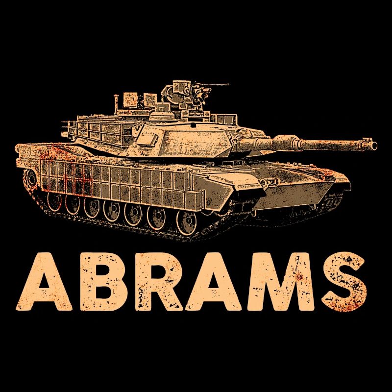 Amerikanischer Abrams Panzer