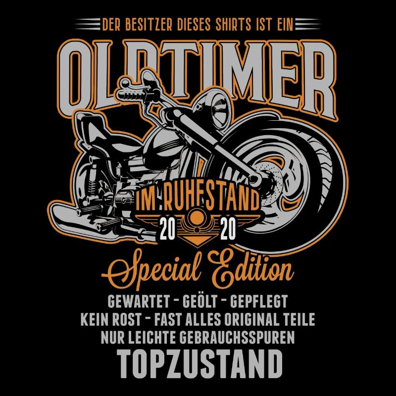Oldtimer im Ruhestand 2020 Special Edition Biker
