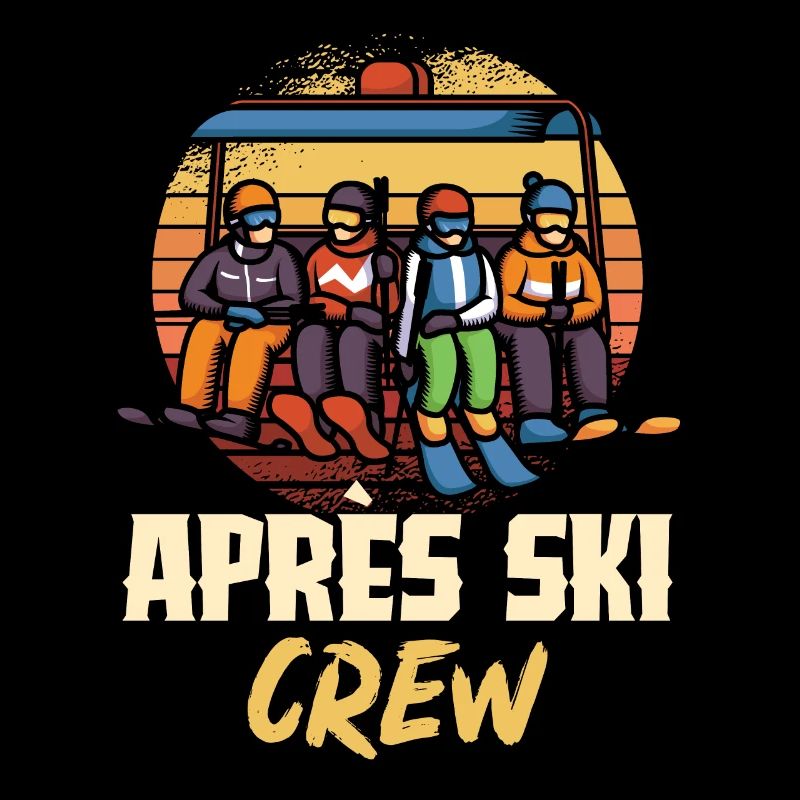 Équipe de ski Apres