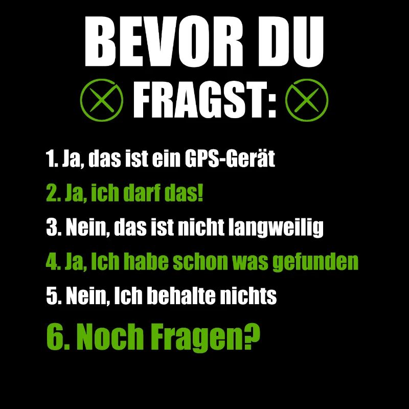 Geocaching Geocacher GPS Geschenk