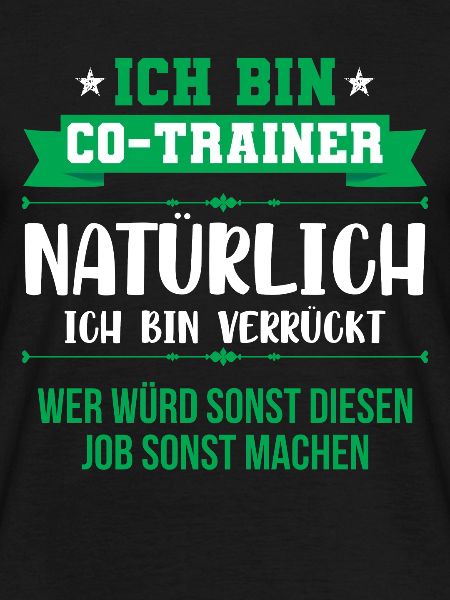 Co-Trainer Trainer Fußballtrainer Geschenk
