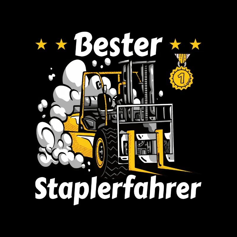 Staplerfahrer Geschenk Lagerist Lagerarbeiter
