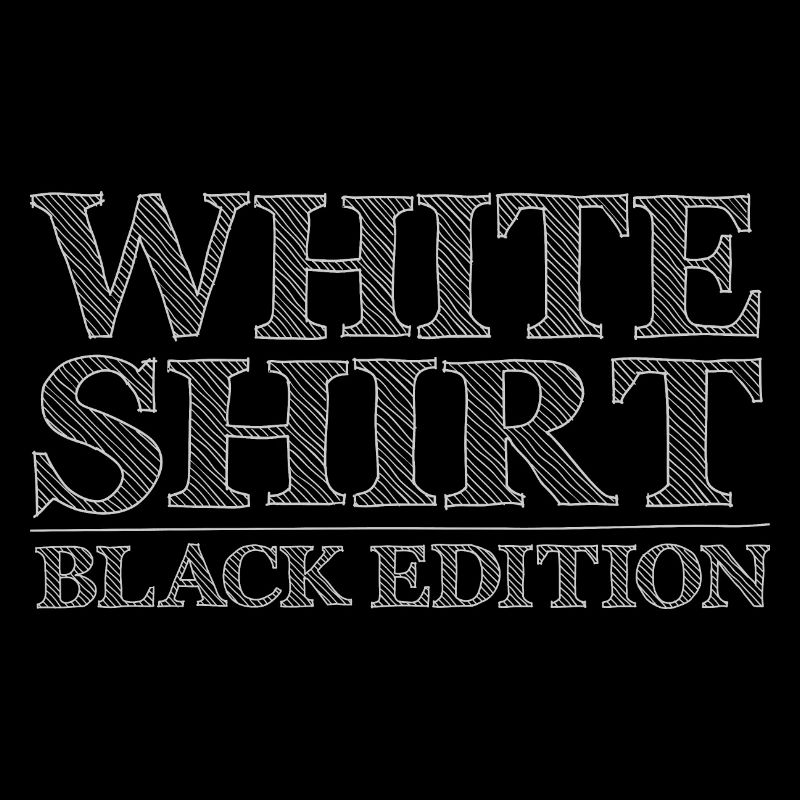 Chemise blanche Black Edition