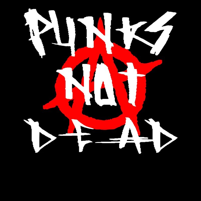 Punk's Not Dead Punker Rock Antichrist gift