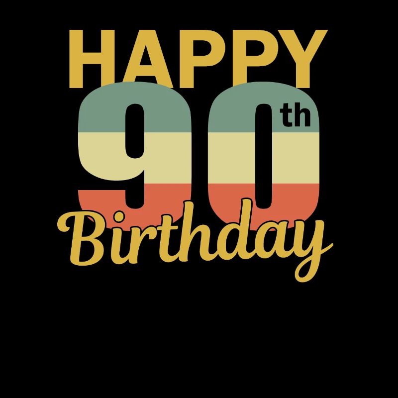 90 ans 90e anniversaire