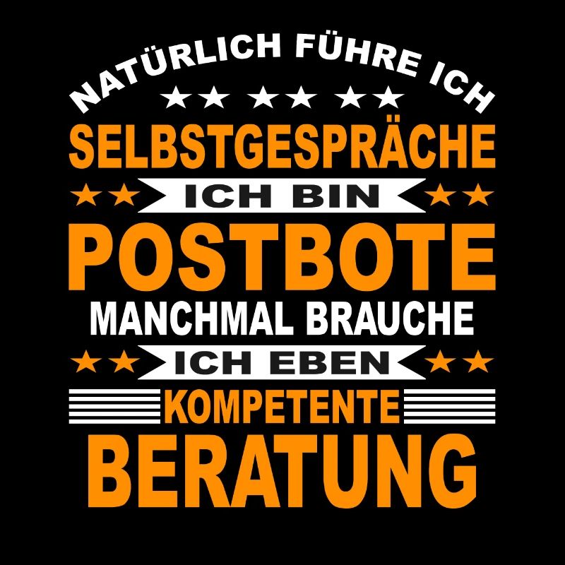 Postbote Geschenk Zusteller Bote Kurier Briefbote
