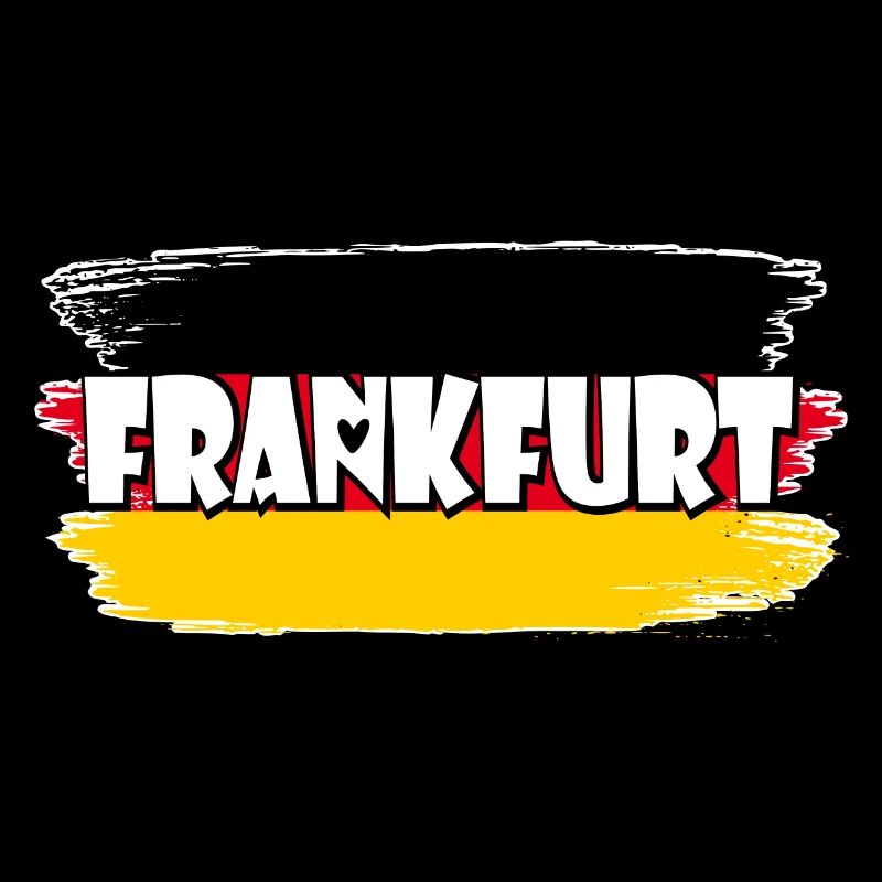 Drapeau de Francfort, Allemagne