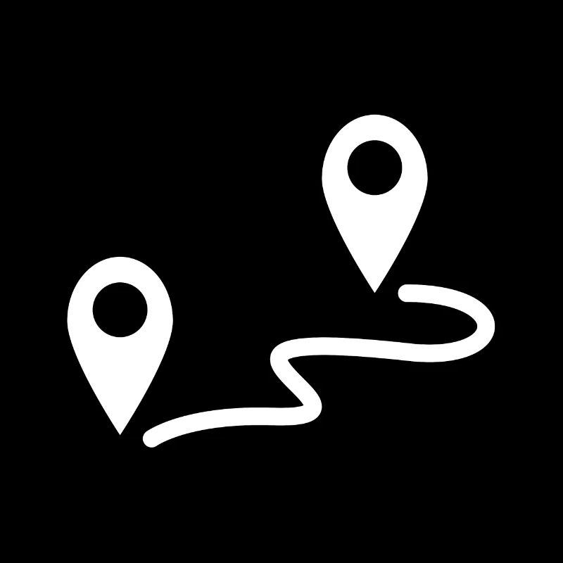 Start Finish Hike Symbol