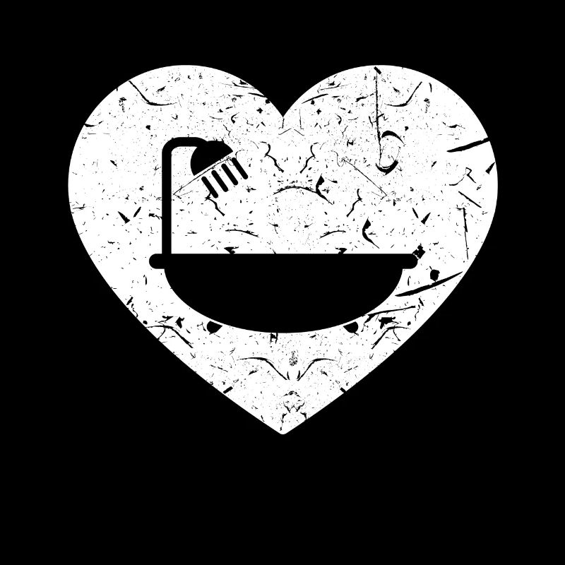 Baignoire dans le coeur