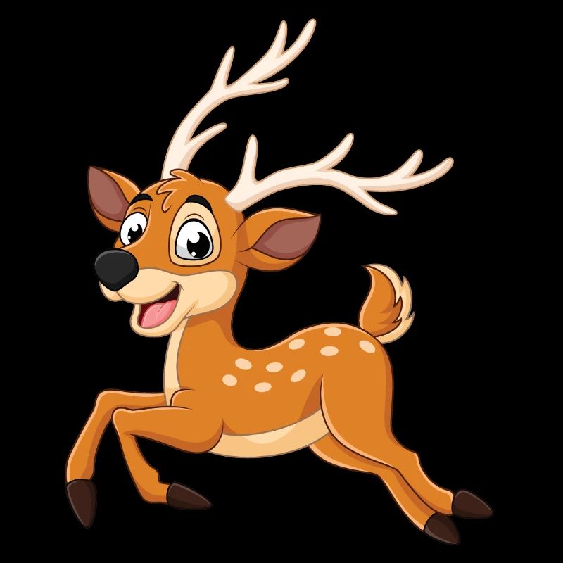 Mignon renne Noël