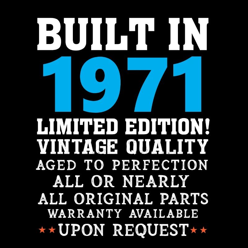 Built in 1971 - Built in 1971