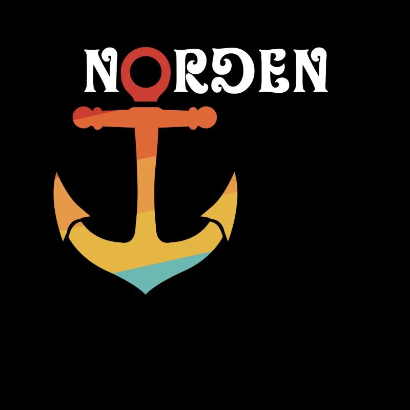 Norden mit Anker