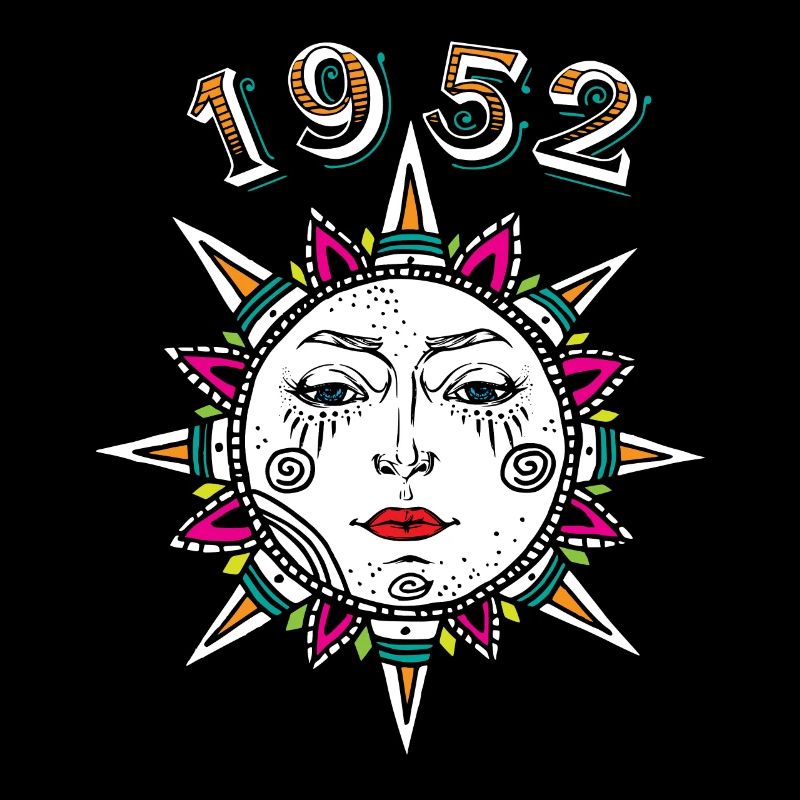 1952 sun face