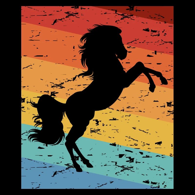 Pferd Pferde Silhouette