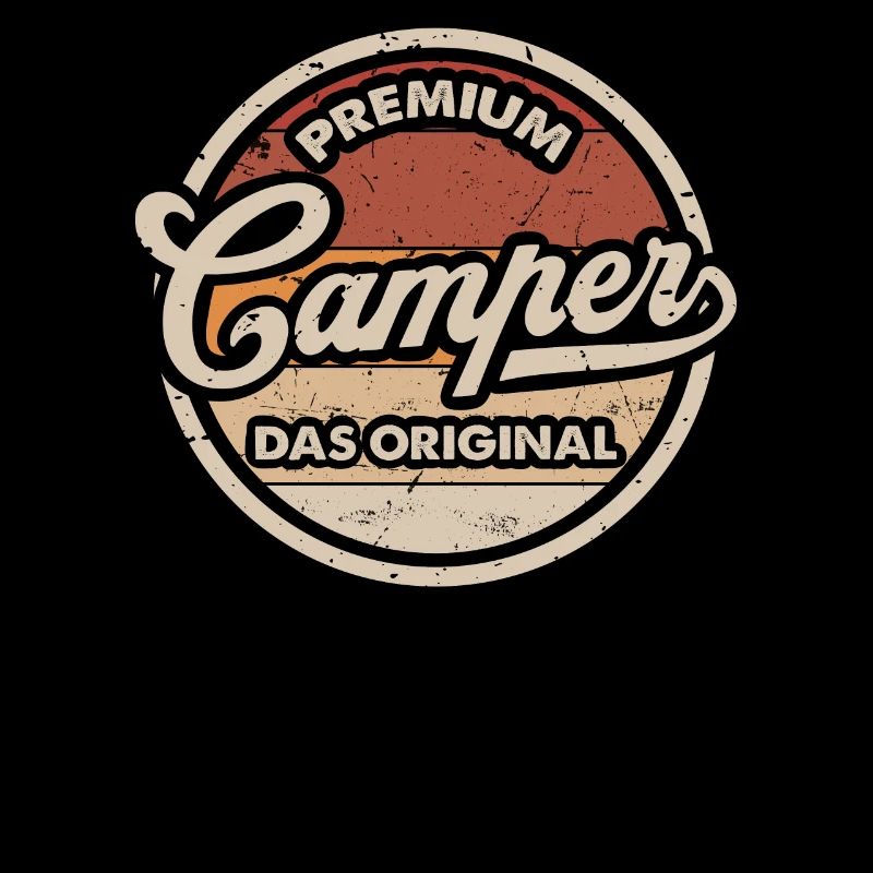 Camper Original Wohnwagen Lustiges Camping