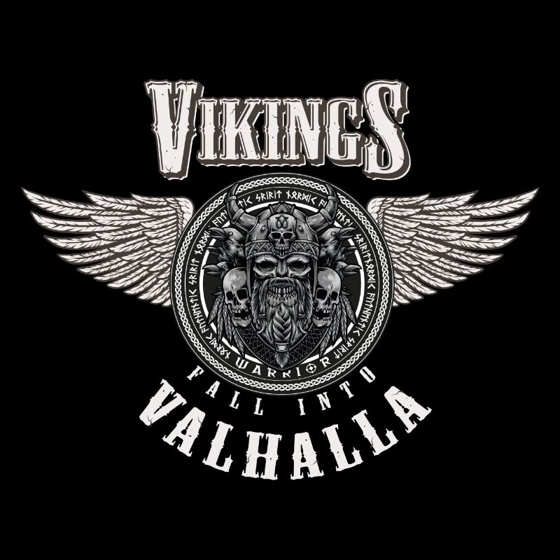 Wikinger Schädel | Geschenk für wikinger Fans